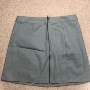 Blue skirt